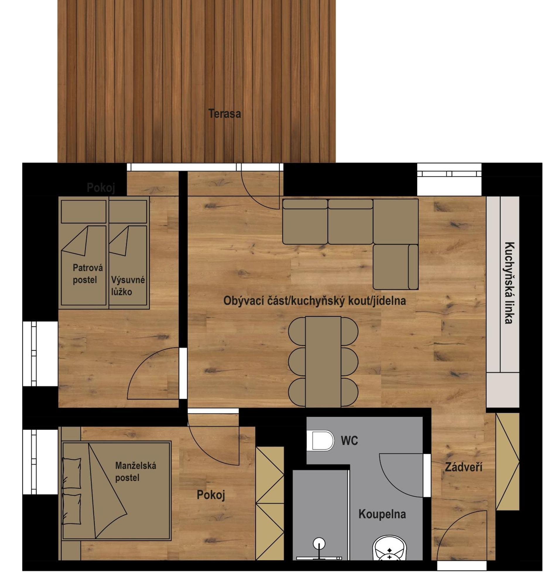 Apartmany Barth Holiday - Rezidence Maj Pec pod Snezkou Cameră foto