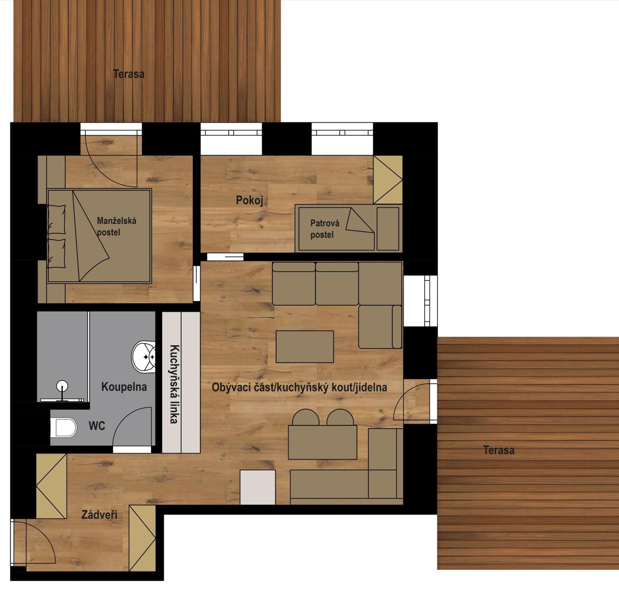 Apartmany Barth Holiday - Rezidence Maj Pec pod Snezkou Cameră foto